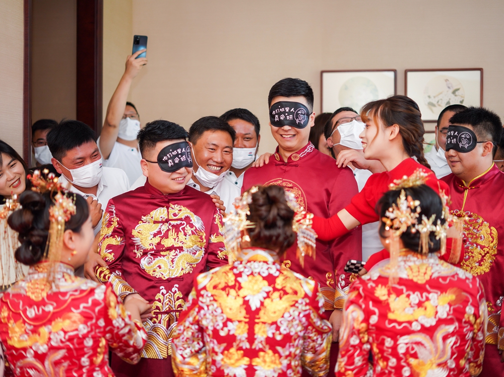 【幸福鐵建，一路黔行】中鐵十五局城建公司集體婚禮(圖8)